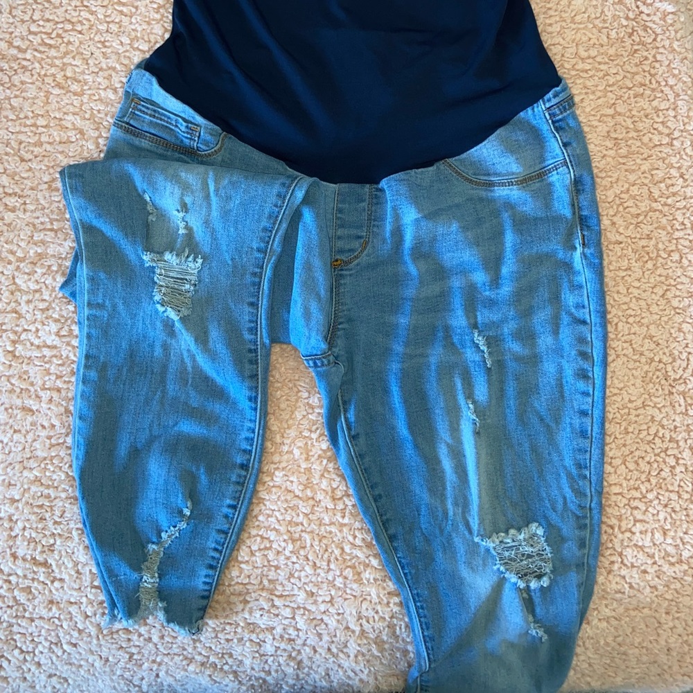 Maternity jeans